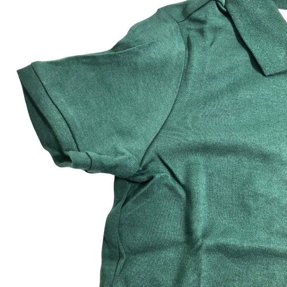 Wonder Nation Girls Uniform Short Sleeve Polo-style Green L Tagless Comfort - Picture 6 of 12
